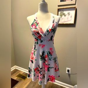 Pink lily spring/summer dress